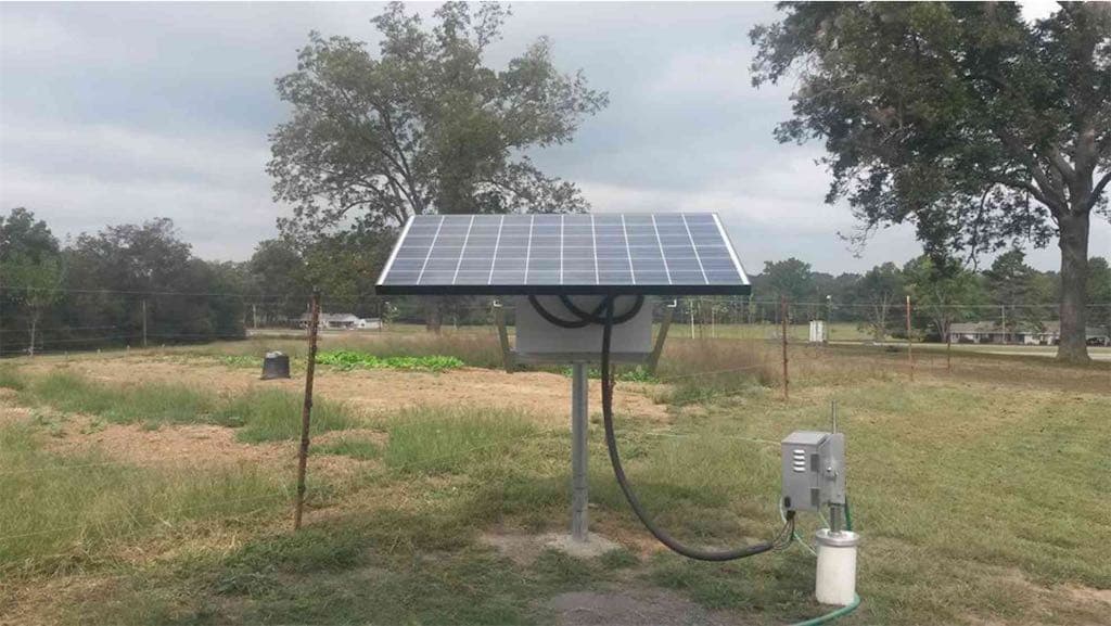 Customer Installation - Solar Powered Well Pump Installation