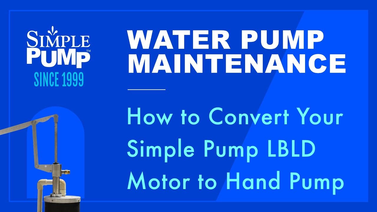 How to Convert Your Simple Pump LBLD Motor to Hand Pump Mode – Quick Step-by-Step Guide